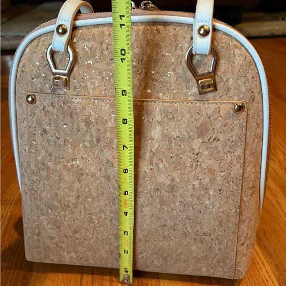 Miztique Daisy Cork Convertible
Backpack Purse Natural Tan & White Color main image 6